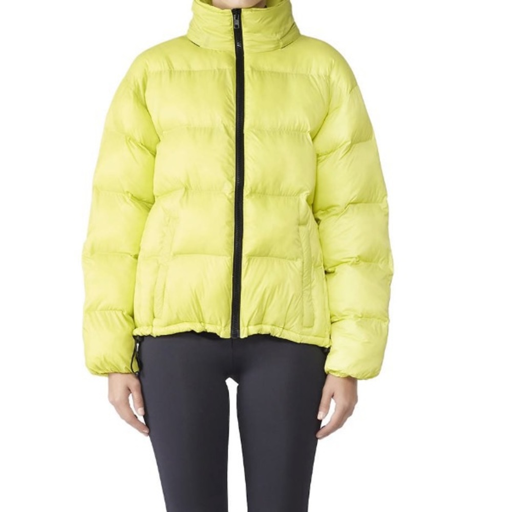 Sanctuary light neon green puffer jacket - Picture 1 of 8